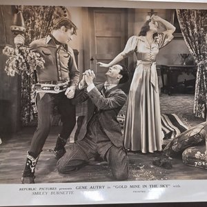 Vintage 1930's and 1940's  Gene Autry Studio 8 x 10 Black and White Original Studio Photographs-8 Total