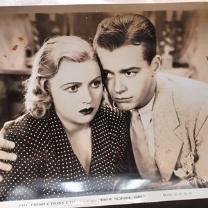 Vintage 1934 "High School Girl" 8 x 10 Black and White Original Studio Photographs- -23 Total