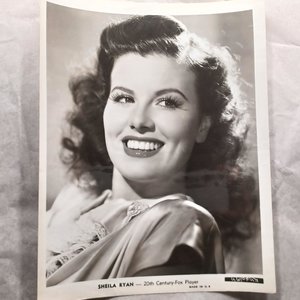 Vintage 1930-40's Dames of the Movies Studio 8 x 10 Black and White Original Studio Photographs-7 Total