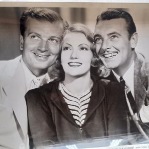 Vintage Random 1940's Studio Photos of Guys and Dolls of motion pictures 8 x 10 Black and White Original Studio Photographs- -5 Total