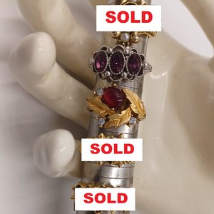 Vintage Avon Jeweled Statement Rings, Your Choice, 2 left going fast!