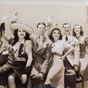 Vintage 1940 Photo of Movie "Too Many Girls" 8 x 10 Black and White Original Studio Photograph, Lucille Ball and Desi Arnez