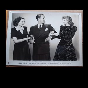 Vintage 1940  Photo of Movie "Dance Girl Dance" 8 x 10 Black and White Original Studio Photograph, Lucille Ball