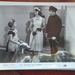 Vintage 1938 Shirley Temple Studio Movie 8 x 10 Black and White Original Photographs- 6 Total