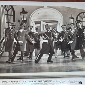 Vintage 1938 Shirley Temple Studio Movie 8 x 10 Black and White Original Photographs- 6 Total