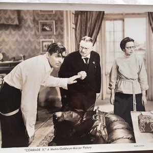 Vintage 1940  Clark Gable in "Comrade X" 8 x 10 Black and White Original Studio Photographs- -6 Total