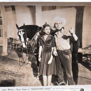 Vintage 1930's and 1940's  Gene Autry Studio 8 x 10 Black and White Original Studio Photographs-8 Total