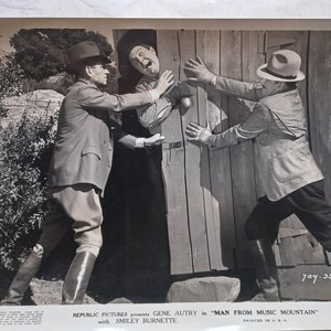 Vintage 1930's and 1940's  Gene Autry Studio 8 x 10 Black and White Original Studio Photographs-8 Total