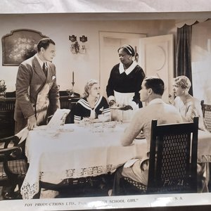 Vintage 1934 "High School Girl" 8 x 10 Black and White Original Studio Photographs- -23 Total