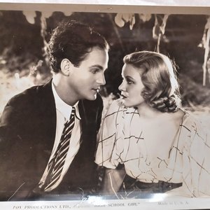 Vintage 1934 "High School Girl" 8 x 10 Black and White Original Studio Photographs- -23 Total