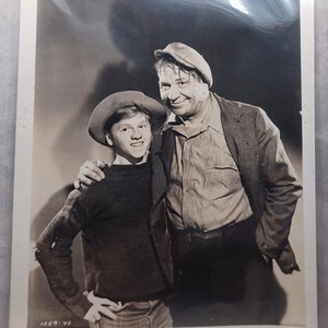 Vintage 1938 Mickey Rooney 8 x 10 Black and White Original Studio Photographs- -4 Total