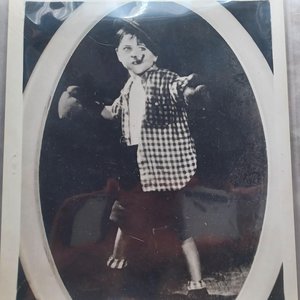 Vintage Random Early 1900s Studio Photos of Children Actors of Motion Pictures 8 x 10 Black and White Original Studio Photographs- -6 Total