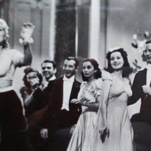 Vintage 1940 Photo of Movie "Down Argentine Way" 8 x 10 Black and White Original Studio Photograph, Betty Grable
