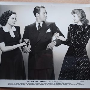 Vintage 1940  Photo of Movie "Dance Girl Dance" 8 x 10 Black and White Original Studio Photograph, Lucille Ball