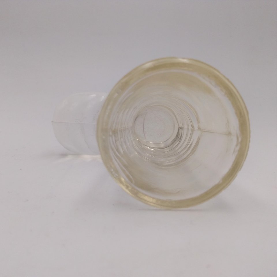 Vintage Glass Boot Toothpick/Match Holder, Shot glass, Collectable