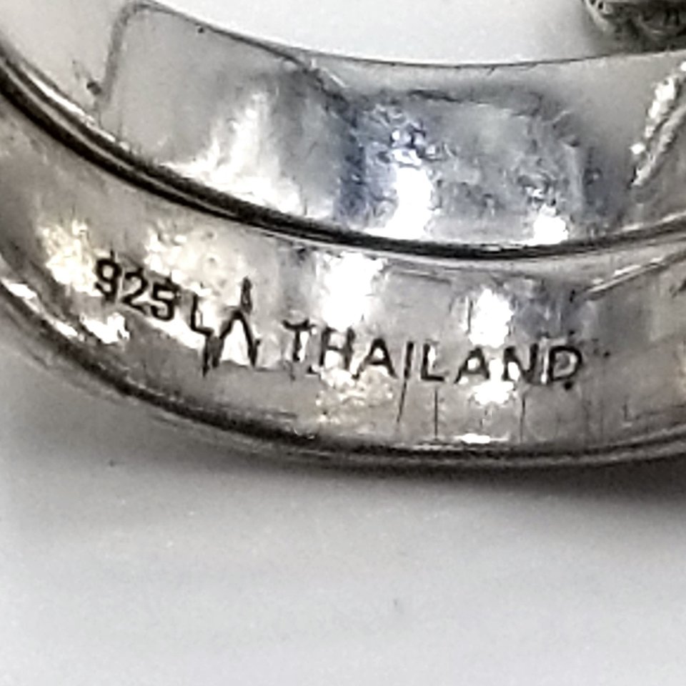 Sterling Silver Heart and Flower Mother Daughter Wrap Around Bypass Band Ring Size 6