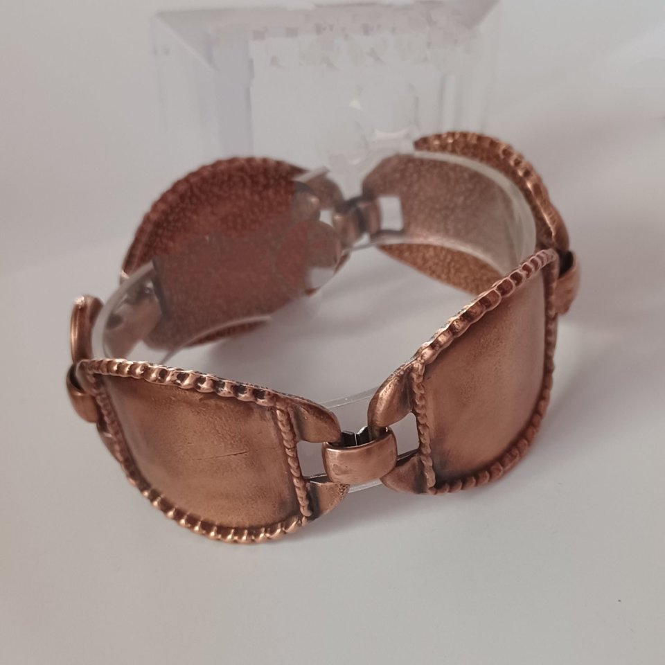 Southwestern Solid Copper Panel Bracelet, Western Bracelet, Gift for Her, Natural Bracelet