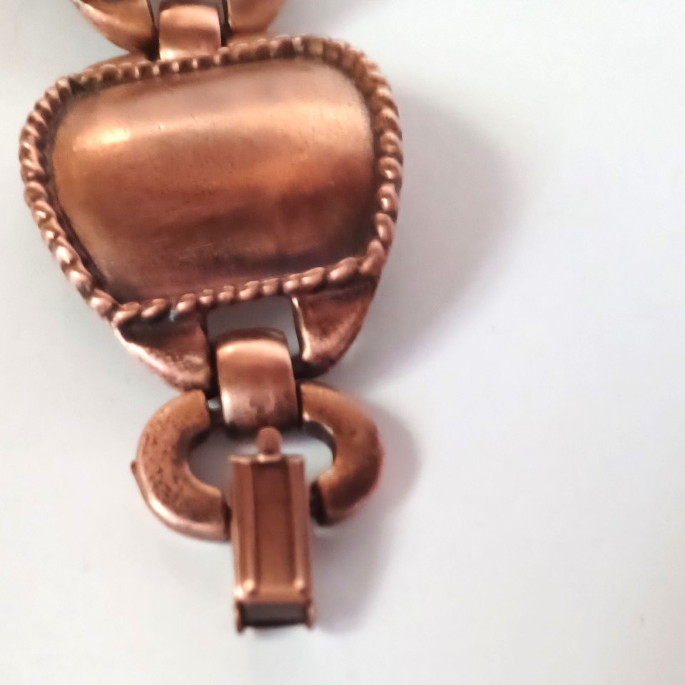 Southwestern Solid Copper Panel Bracelet, Western Bracelet, Gift for Her, Natural Bracelet