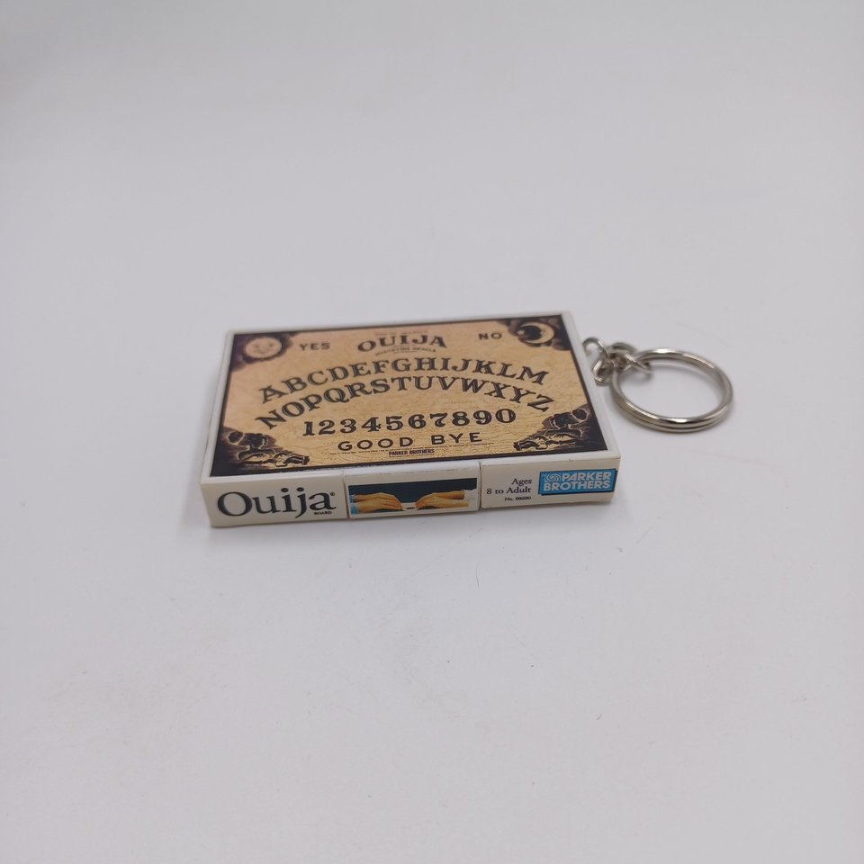 Ouija Board Keychain, 1998 Hasbro Miniature Complete with Planchette