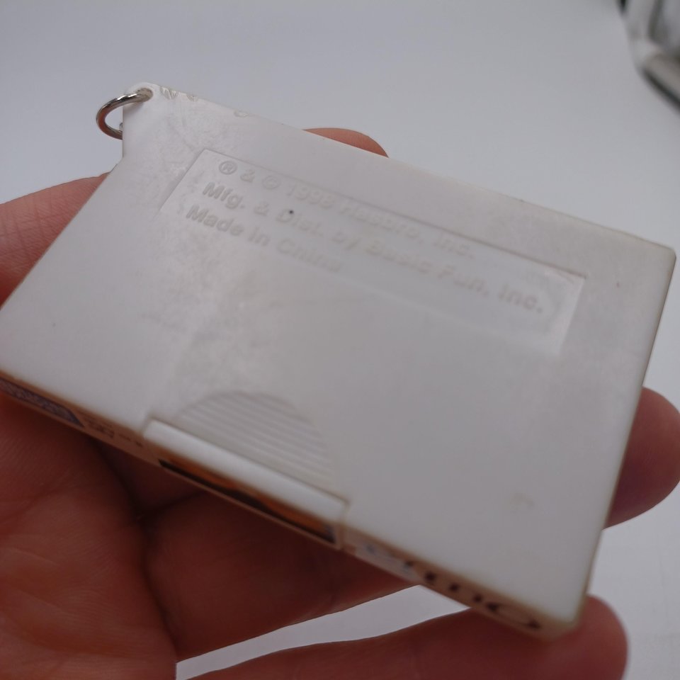 Ouija Board Keychain, 1998 Hasbro Miniature Complete with Planchette