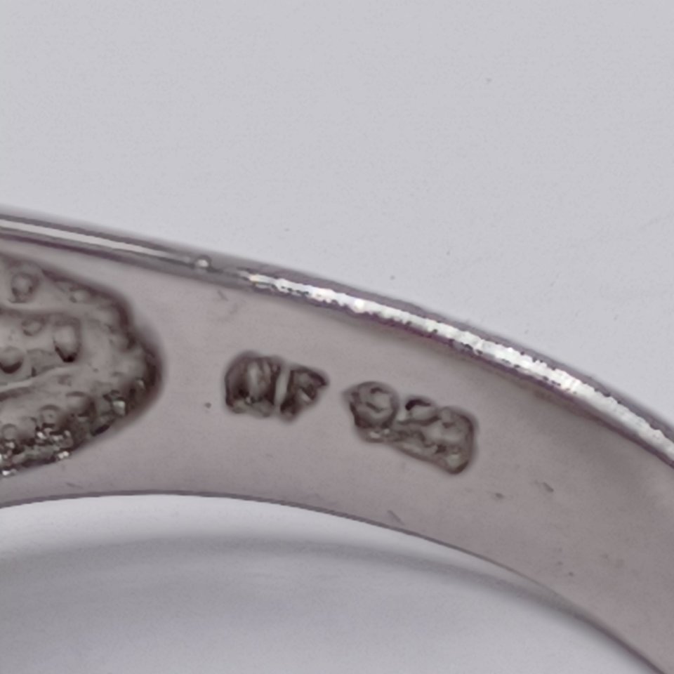 Sterling Silver Chunky Southwestern Ladies Statement Ring Size 9