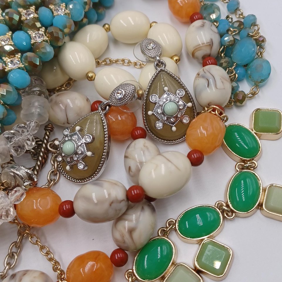 Signed Designer Vintage Jewelry Lot-Monet, Alice Caviness, Trifari, Avon and More-