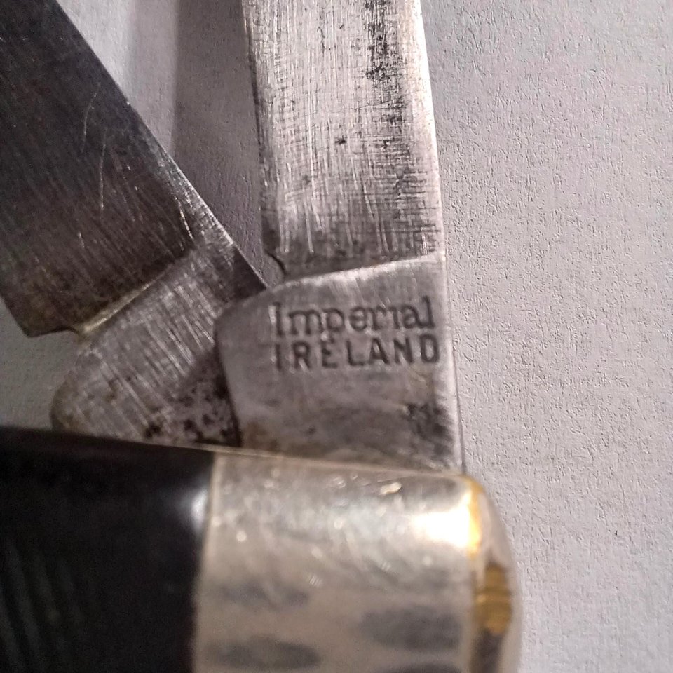 Imperial Ireland Frontier 3 Blade Pocket Knife, Everyday Carry