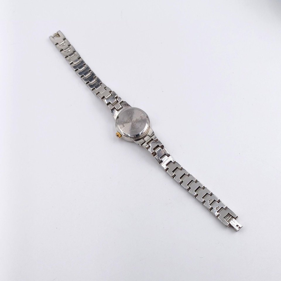 Ladies SHARP Silver Tone Quartz Wrist Watch- New Battery
