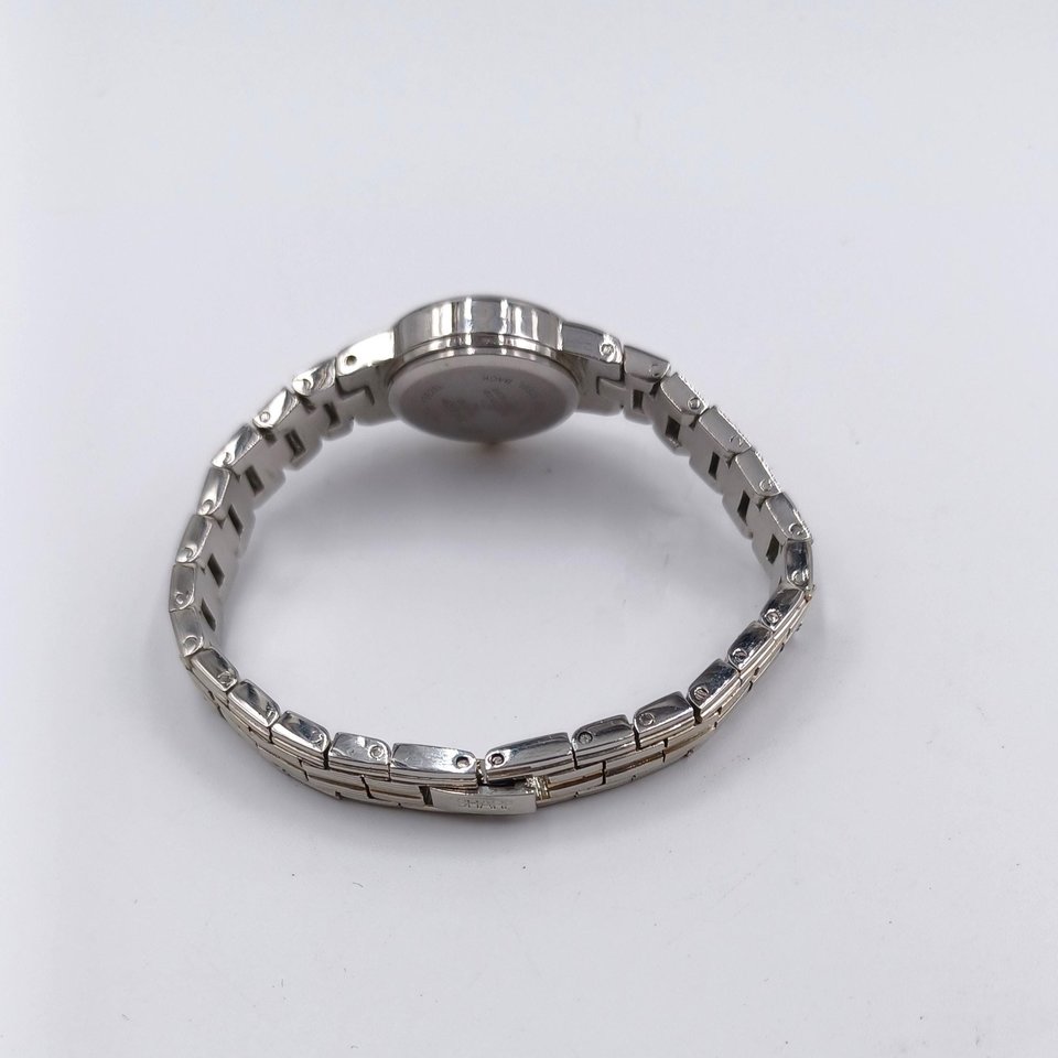 Ladies SHARP Silver Tone Quartz Wrist Watch- New Battery