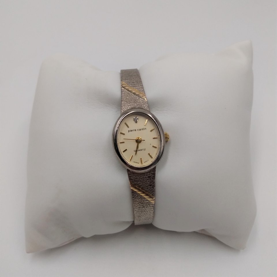 Pierre Cardin Mid Century Ladies Quartz Wrist Watch- New Battery Runs