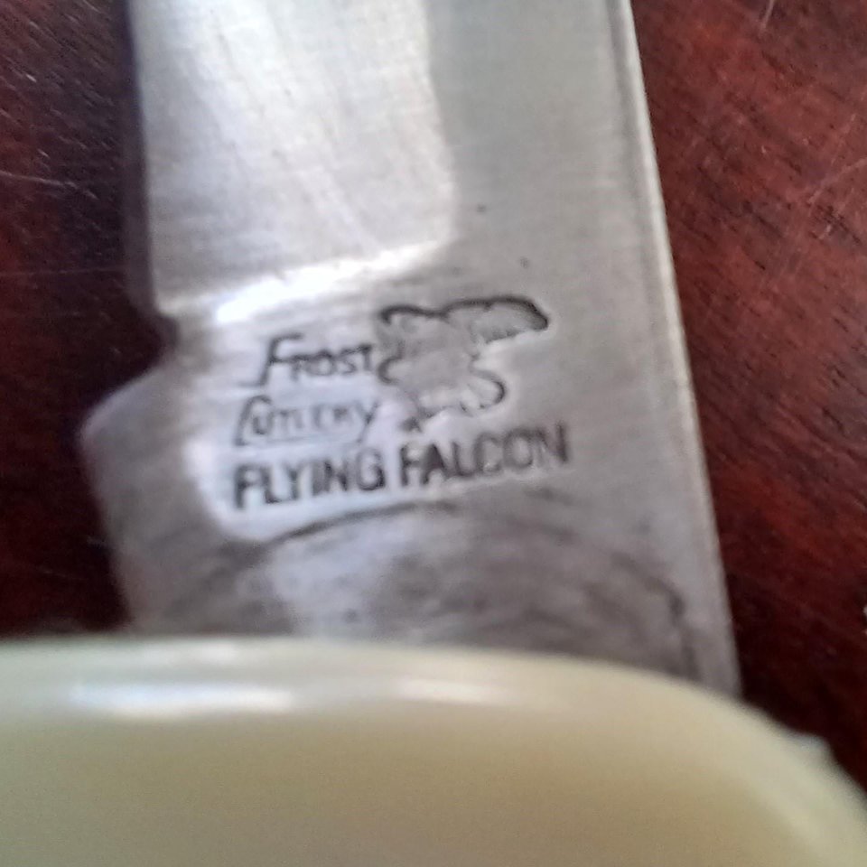 Vintage Coca Cola Frost Cutlery Flying Falcon Single Blade Pocket Knife- New Unused