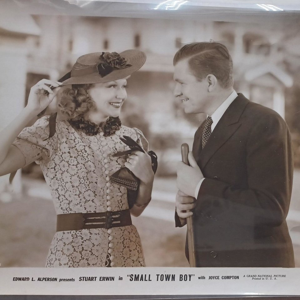 Vintage Random 1940's Studio Photos of Couples of motion pictures 8 x 10 Black and White Original Studio Photographs- -7 Total