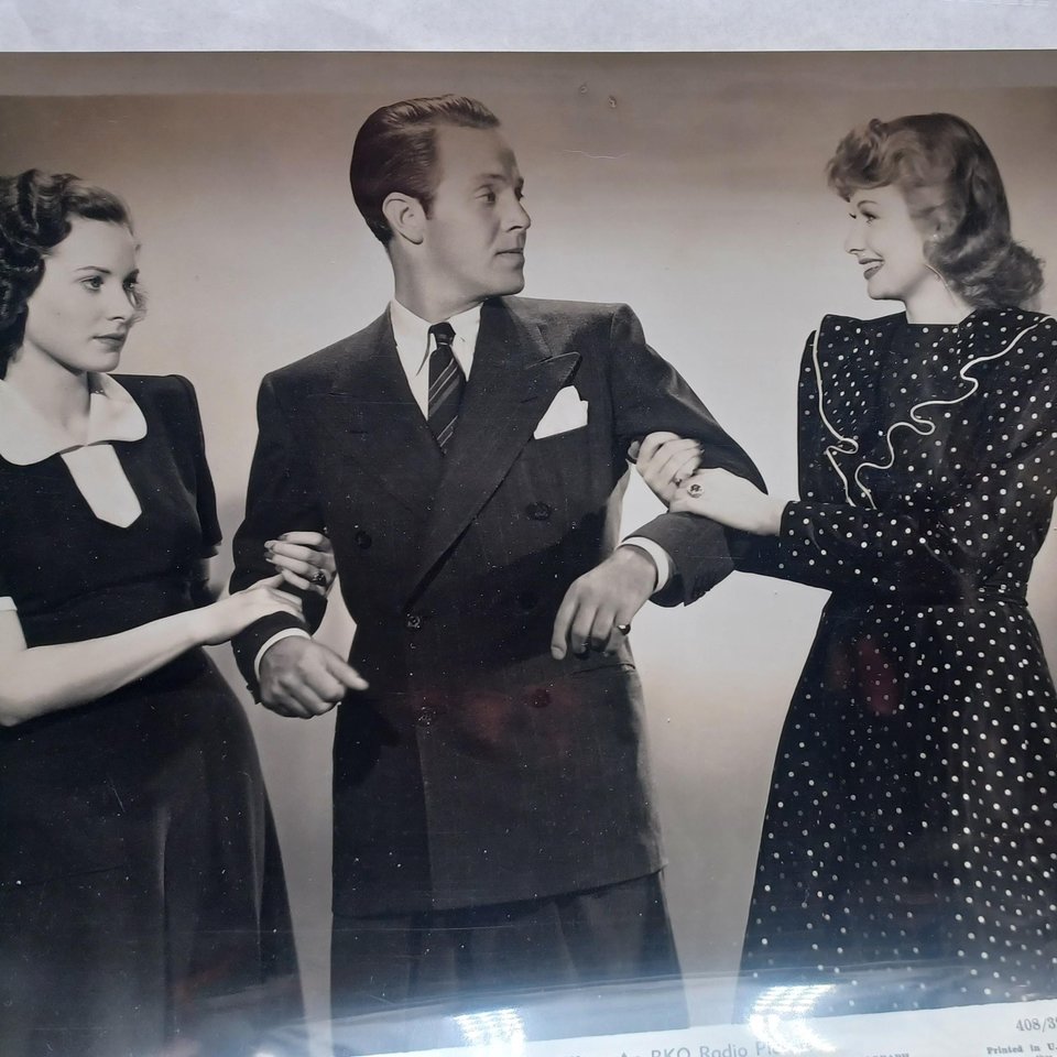 Vintage 1940  Photo of Movie "Dance Girl Dance" 8 x 10 Black and White Original Studio Photograph, Lucille Ball