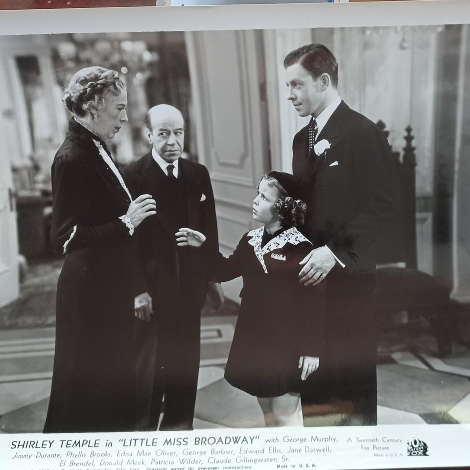 Vintage 1938 Shirley Temple Studio Movie 8 x 10 Black and White Original Photographs- 6 Total