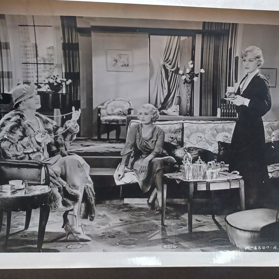 Vintage 1930-40's Dames of the Movies Studio 8 x 10 Black and White Original Studio Photographs-7 Total
