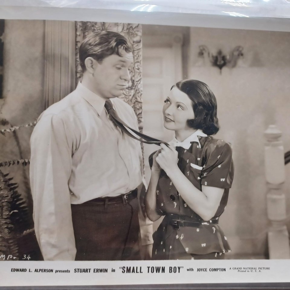 Vintage Random 1940's Studio Photos of Couples of motion pictures 8 x 10 Black and White Original Studio Photographs- -7 Total