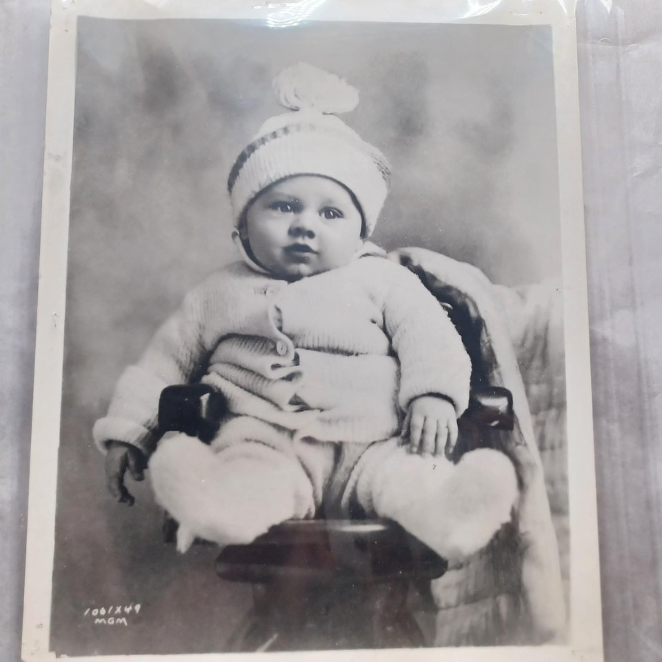 Vintage Random Early 1900s Studio Photos of Children Actors of Motion Pictures 8 x 10 Black and White Original Studio Photographs- -6 Total