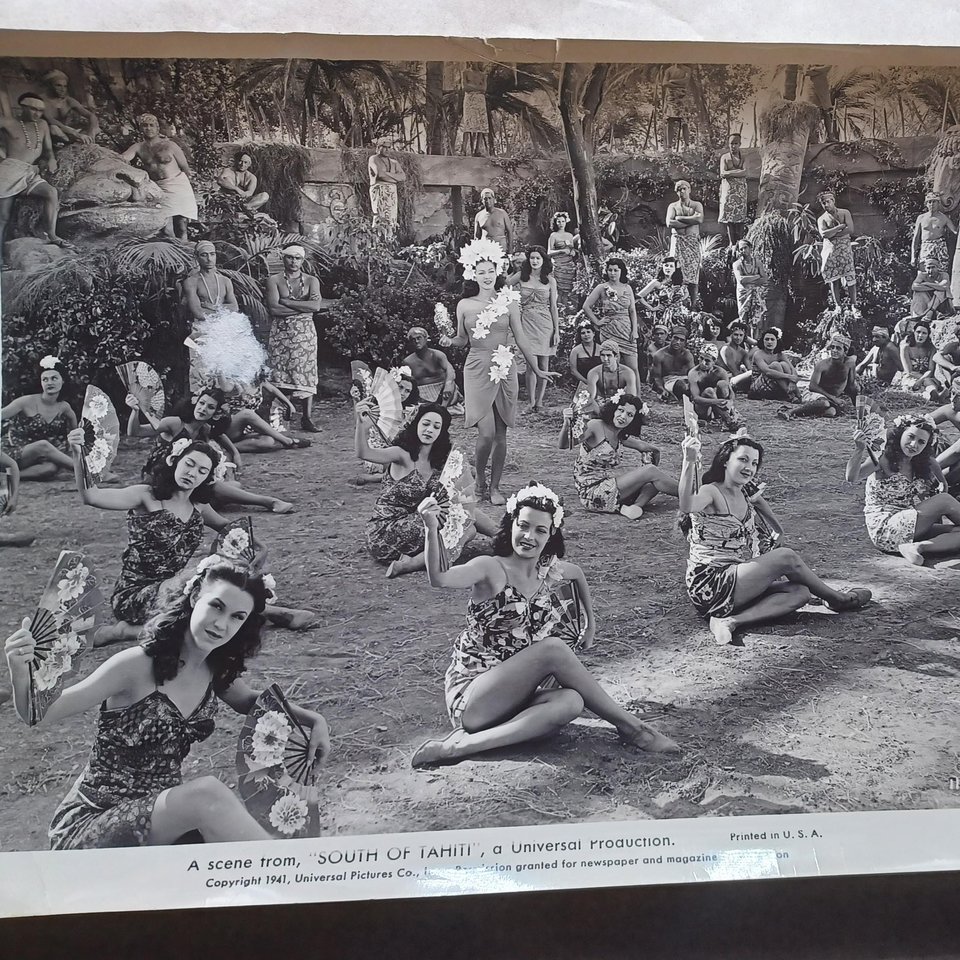Vintage 1930-40's Dames of the Movies Studio 8 x 10 Black and White Original Studio Photographs-7 Total