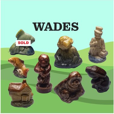 Wade Whimsies- Red Rose Tea Collectable Figurines- Your Choice