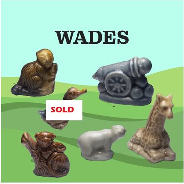 Wade Whimsies- Red Rose Tea Collectable Figurines- Your Choice