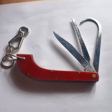 Vintage Korium, Jack Fish Knife, Made in Japan, Dad Gift