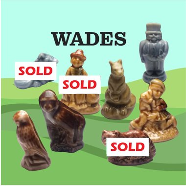 Wade Whimsies- Red Rose Tea Collectable Figurines- Your Choice