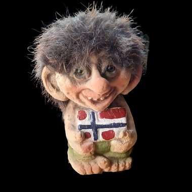 NYForm Norwegian Collectible Troll Figurine Souvenir