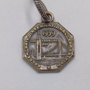 Golden Gate International Exposition 1939 Souvenir Charm Bracelet