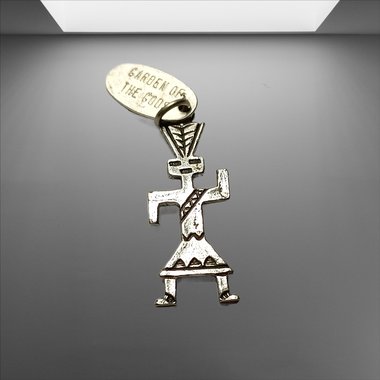 Sterling Silver Garden of the Gods Souvenir Native Navajo Charm, Manitou Springs, Colorado, Vintage