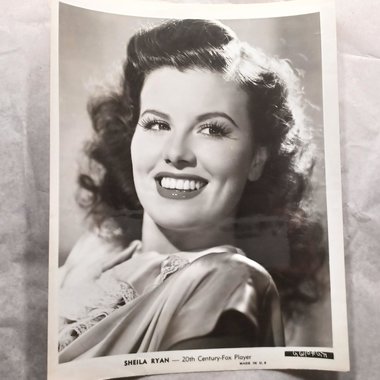 Vintage 1930-40's Dames of the Movies Studio 8 x 10 Black and White Original Studio Photographs-7 Total