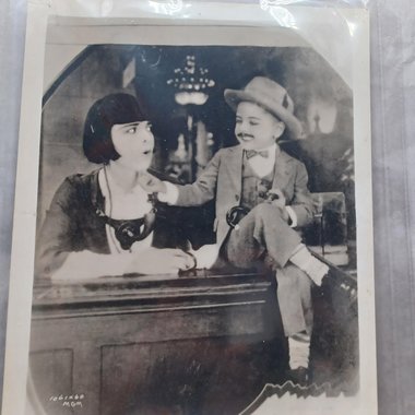 Vintage Random Early 1900s Studio Photos of Children Actors of Motion Pictures 8 x 10 Black and White Original Studio Photographs- -6 Total